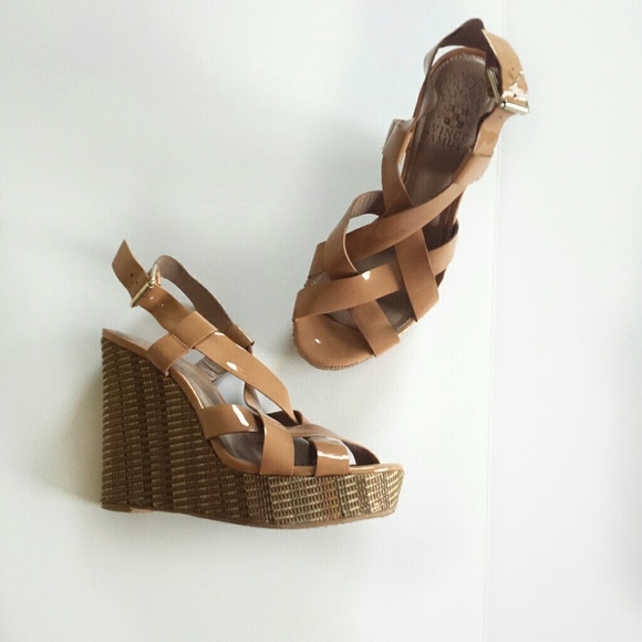 Vince Camuto Women's Hattie Strappy Wedge Sandals - Picture 1 of 7